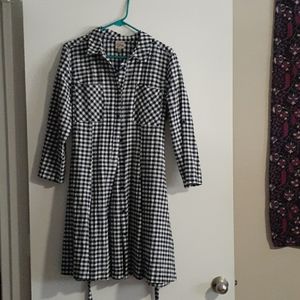 Vintage plaid dress